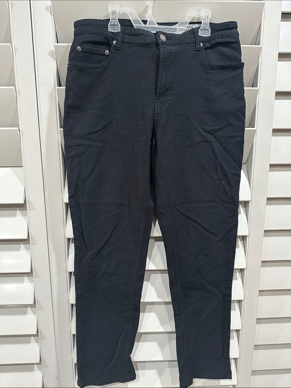 Slim Straight Men's Jeans - Black